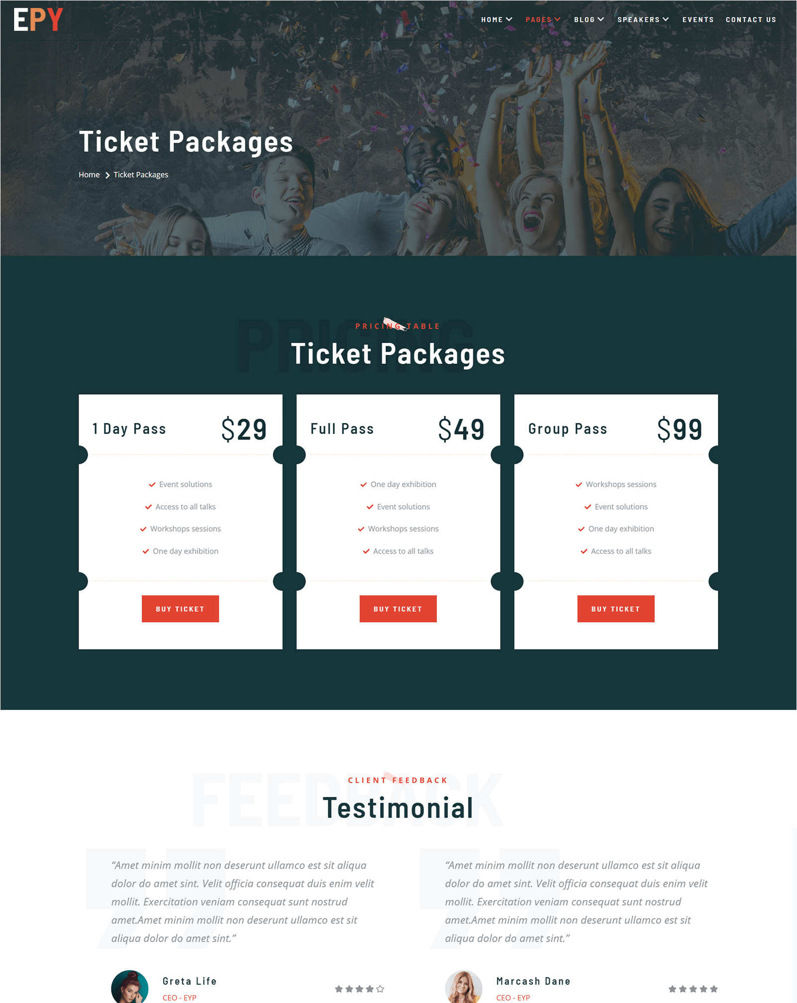 ticket-package